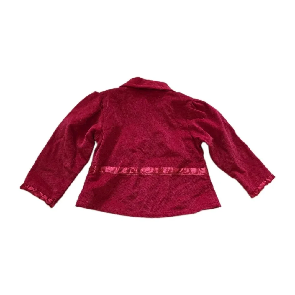 RARE Vtg 1990 Disney Winnie the Pooh Corduroy Girl Jacket & Pants Embroidered 2T